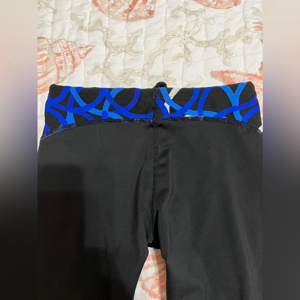 (6) Black and Blue Rase Aquatic Swimwear Shorts For Kids